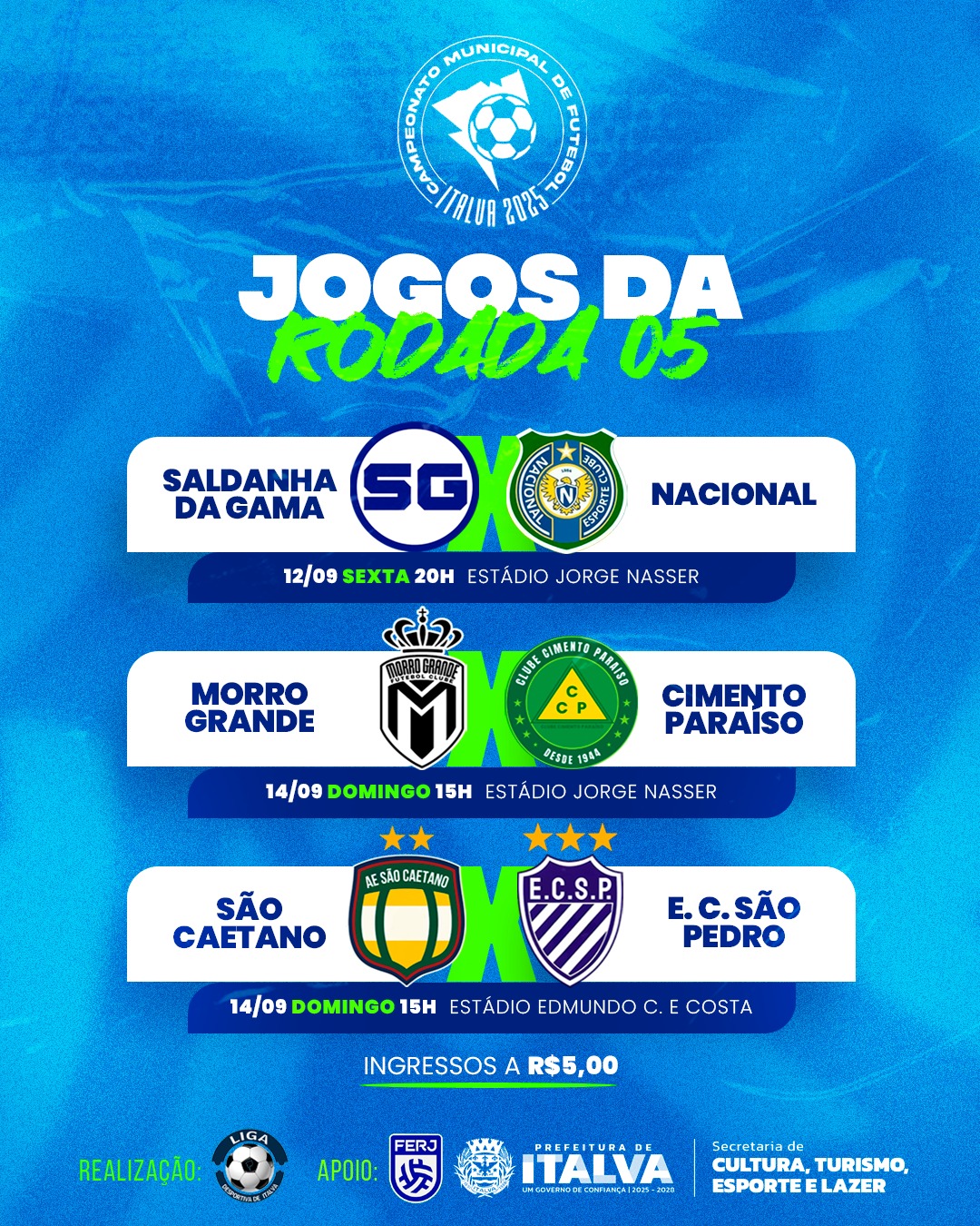 CAMPEONATO MUN. DE ITALVA. CONFRONTOS DA PRÓXIMA FASE SERÃO DEFINIDOS NESTE FIM DE SEMANA.