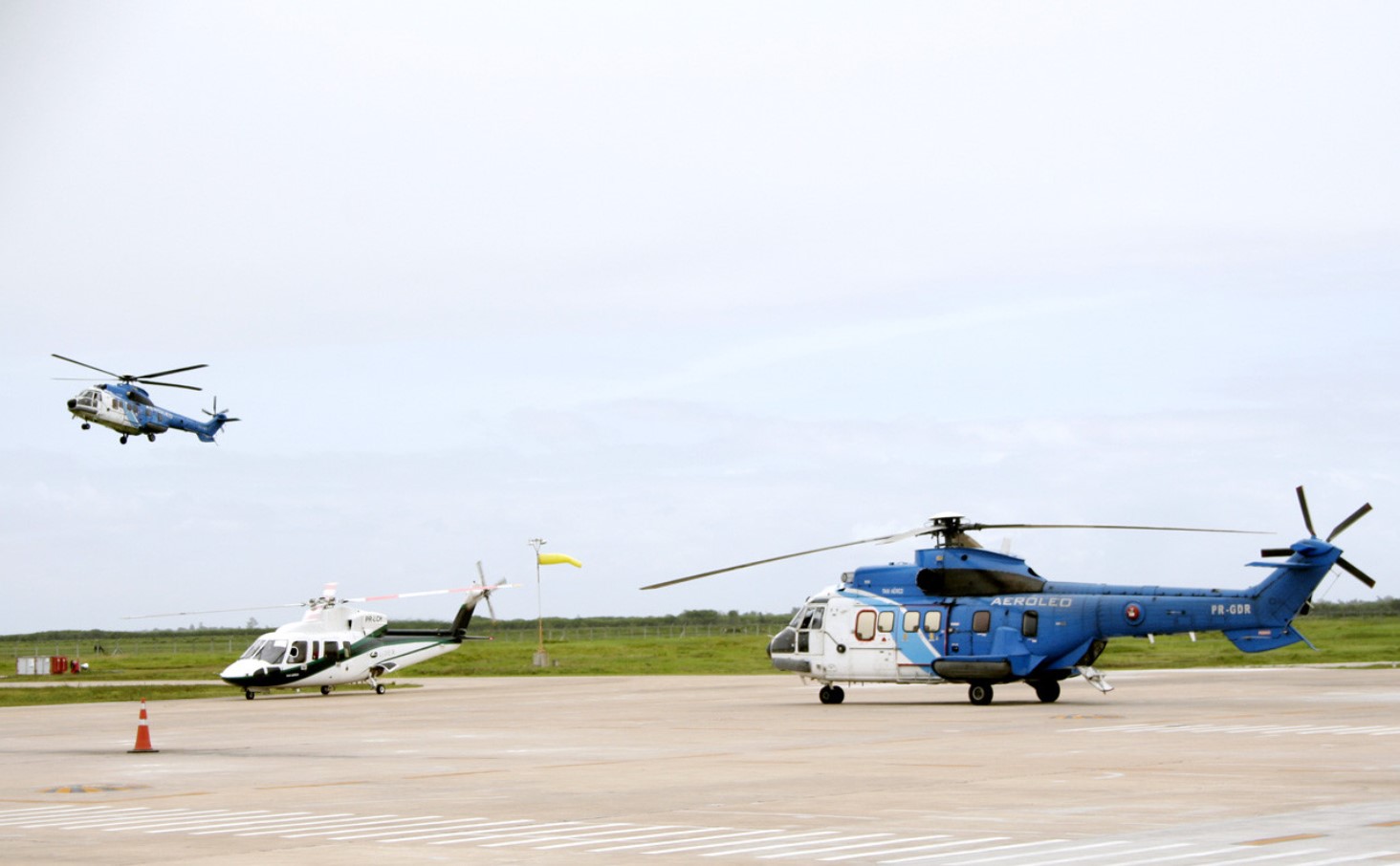 NOVO HANGAR É AMPLIADO EM FAROL DE SÃO TOMÉ E VOOS OFF SHORE SERÃO AMPLIADOS.