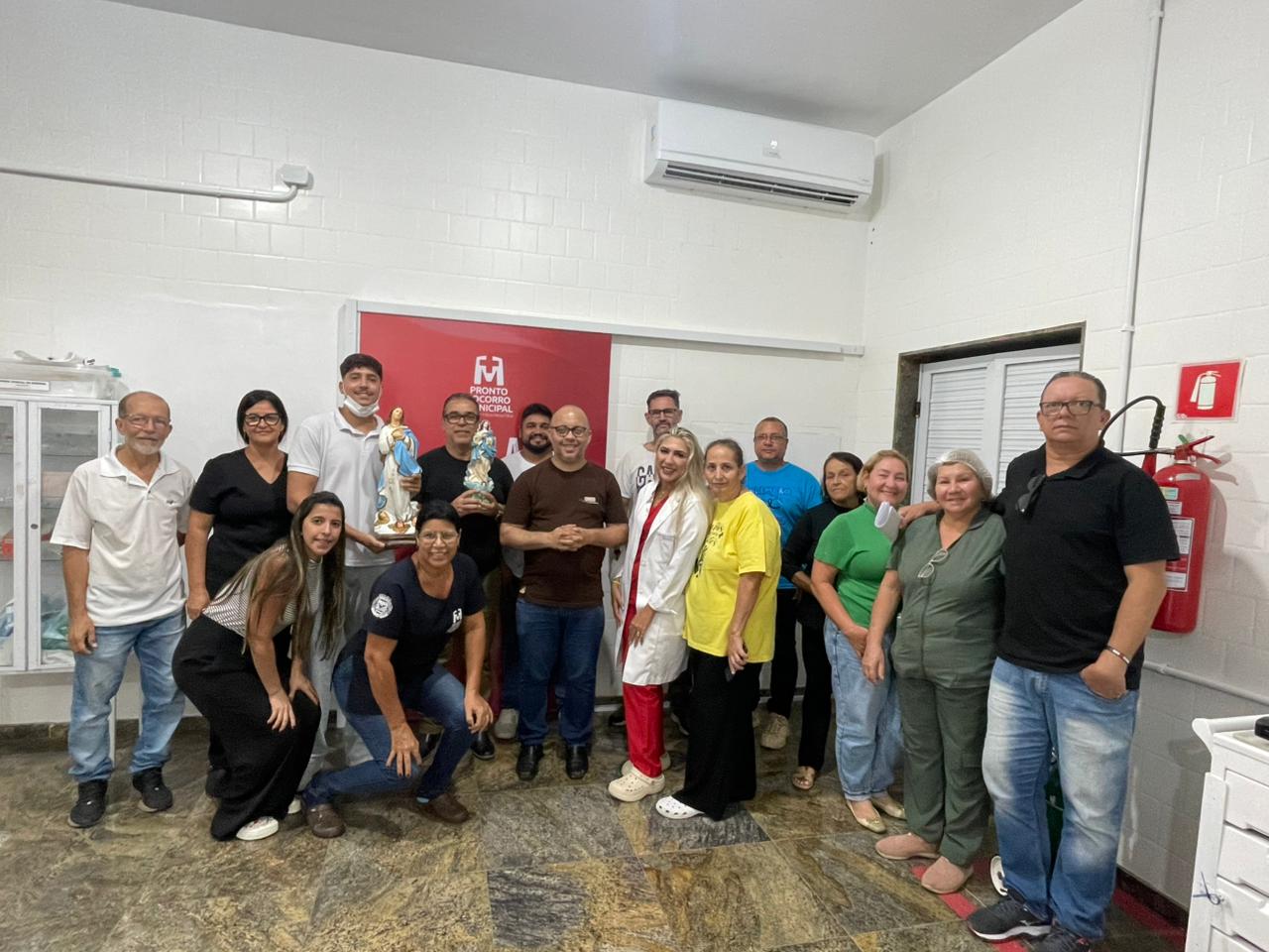 PRONTO SOCORRO DE ITALVA REALIZA CELEBRAÇÃO EM HOMENAGEM A PADROEIRA DA CIDADE.