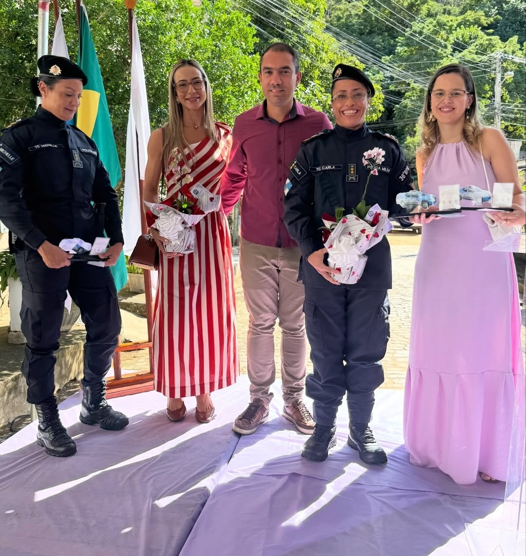 CAMBUCI/RJ: PREFEITO MURILO DEFANTI INAUGURA SALA LILÁS