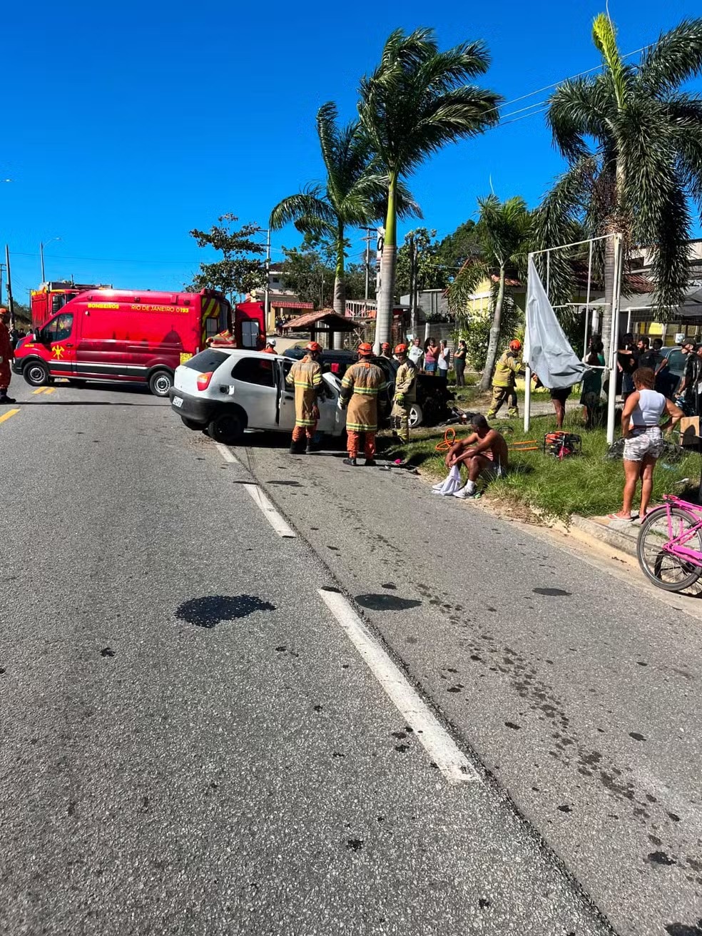 GRAVE ACIDENTE COM MORTE FOI REGISTRADO EM RIO DAS OSTRAS NESTE FIM DE SEMANA.
