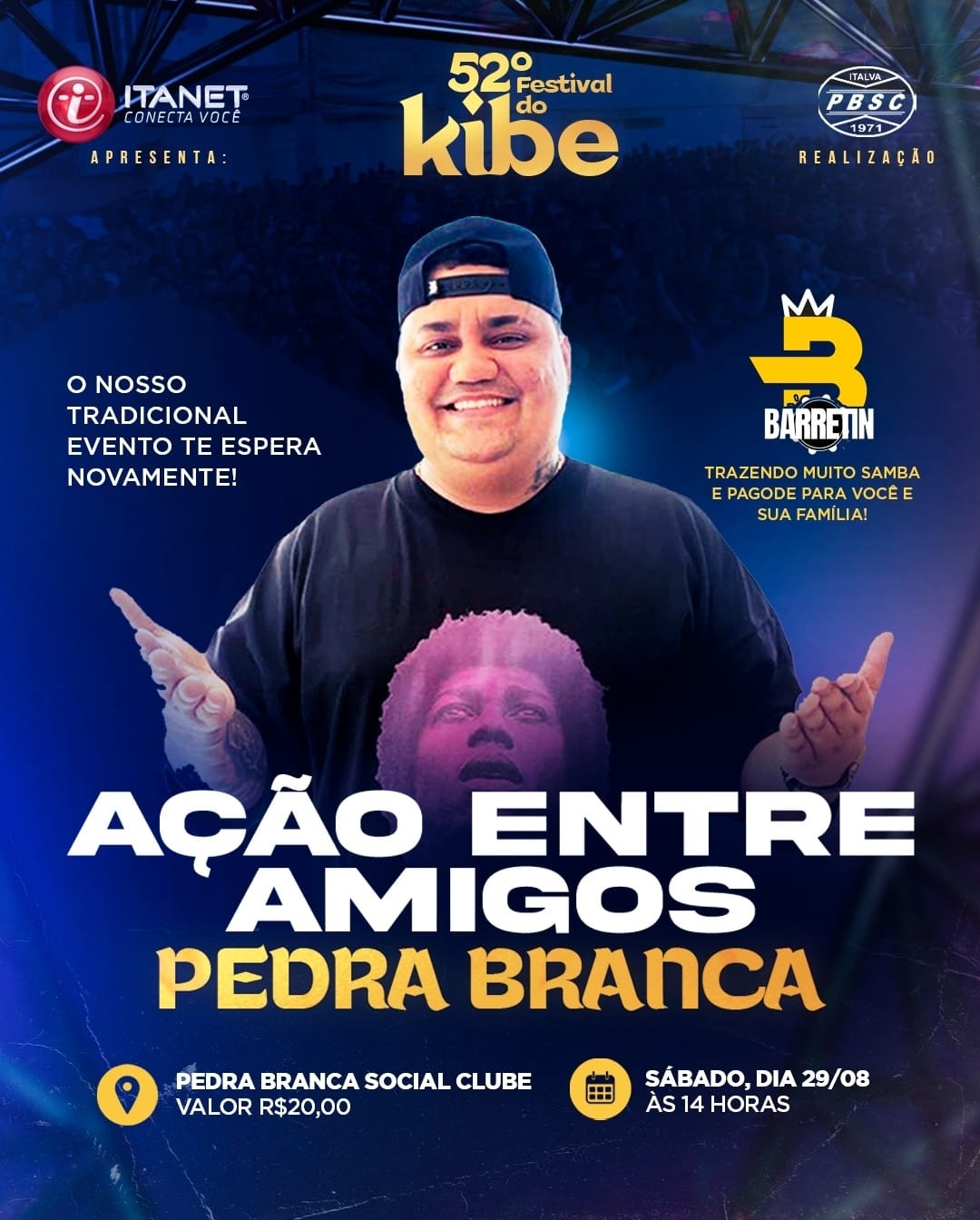 PEDRA BRANCA 1 AÇÃO ENTRE AMIGOS
